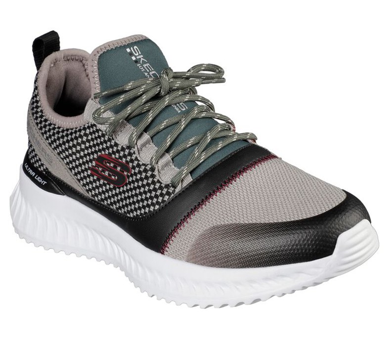 Skechers Herr Grå/Svarta Sneakers - Matera 2.0 - Belloq - Sverige (WJVXF-2596)